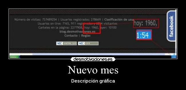 Nuevo mes -