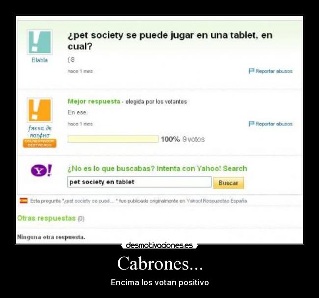 Cabrones... -