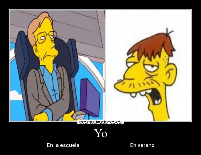 Yo - En la escuela En verano