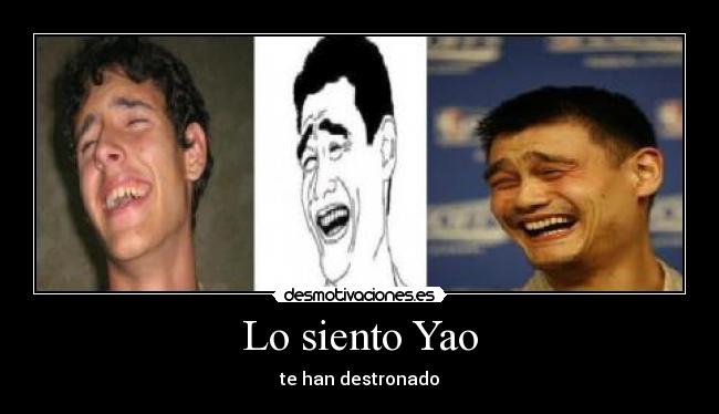 carteles yao destronar desmotivaciones