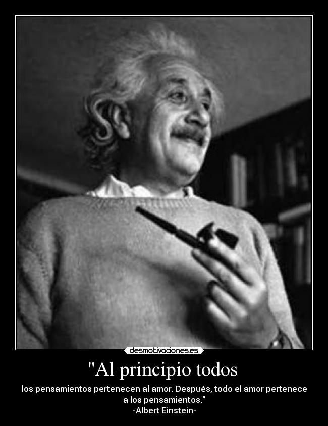 Al principio todos -