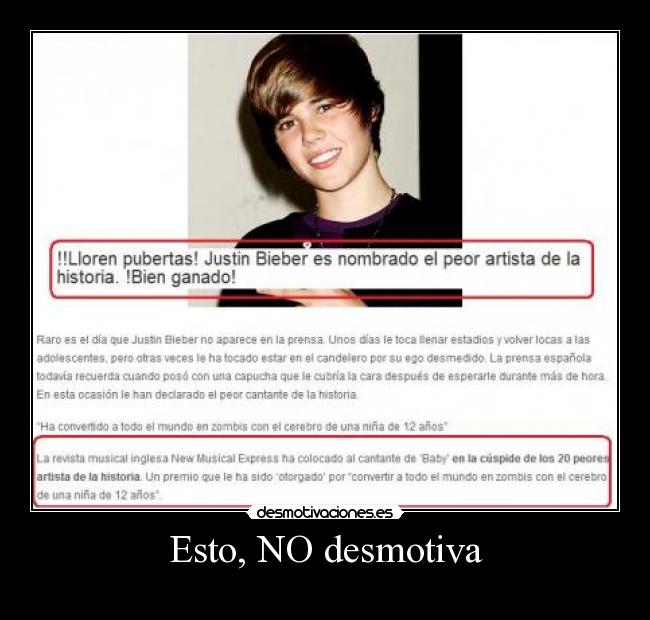 Esto, NO desmotiva - 