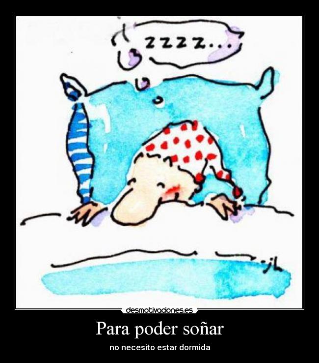Para poder soñar - 