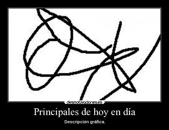 Principales de hoy en día -
