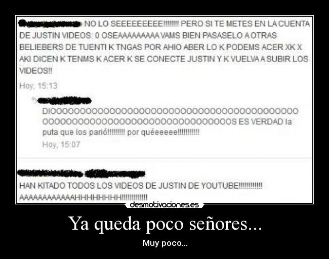 Ya queda poco señores... - 