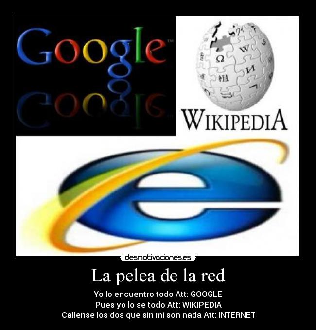 La pelea de la red - 