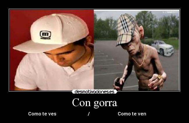 Con gorra - 