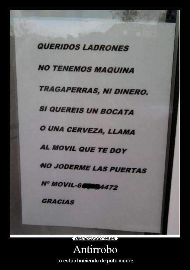 carteles robar desmotivaciones