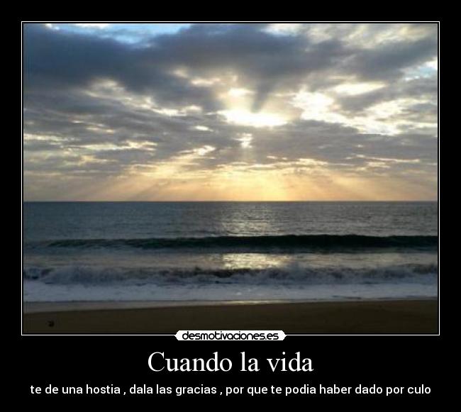 Cuando la vida - 