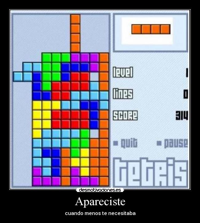 carteles tetris desmotivaciones