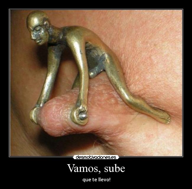 Vamos, sube - que te llevo!