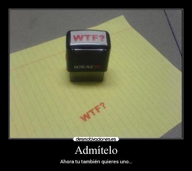 Admítelo -