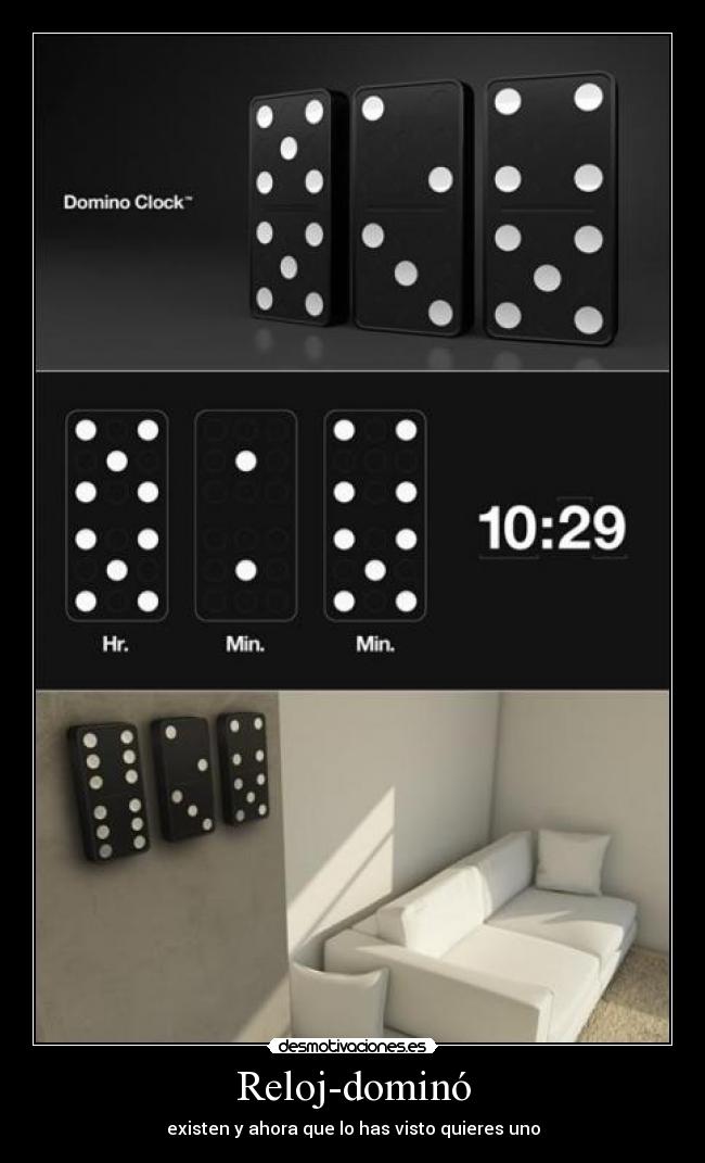 Reloj-dominó -