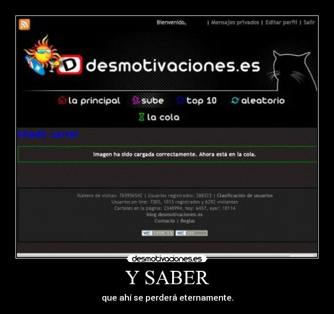 Y SABER -