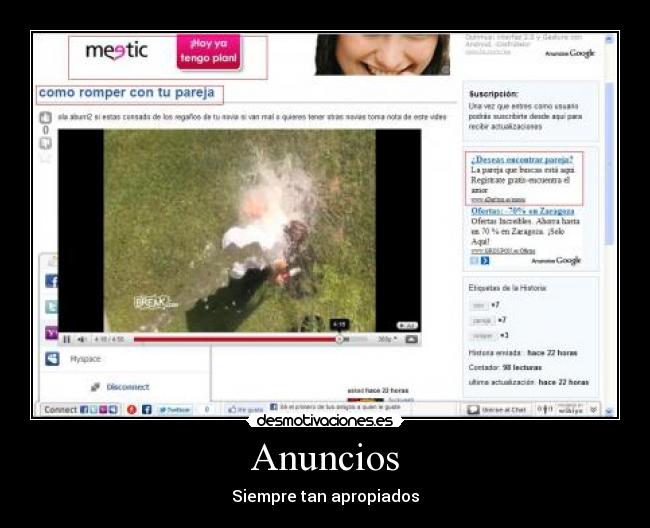 Anuncios - Siempre tan apropiados