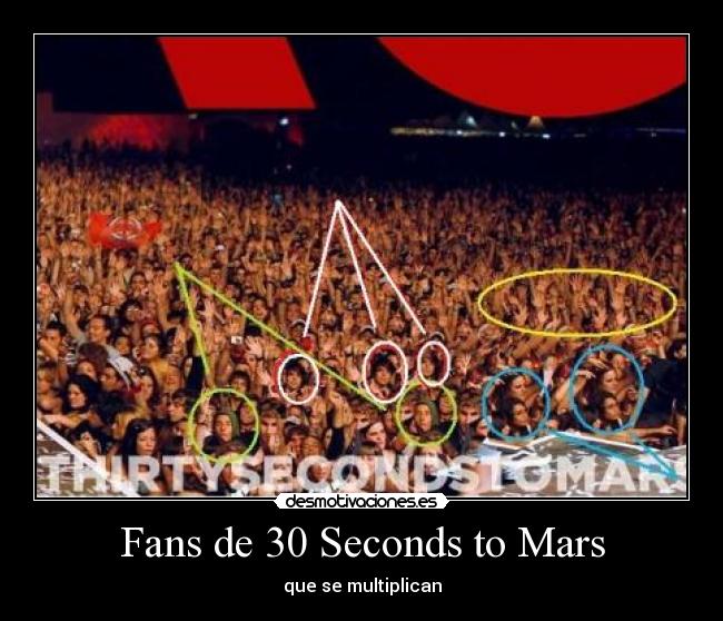 Fans de 30 Seconds to Mars -