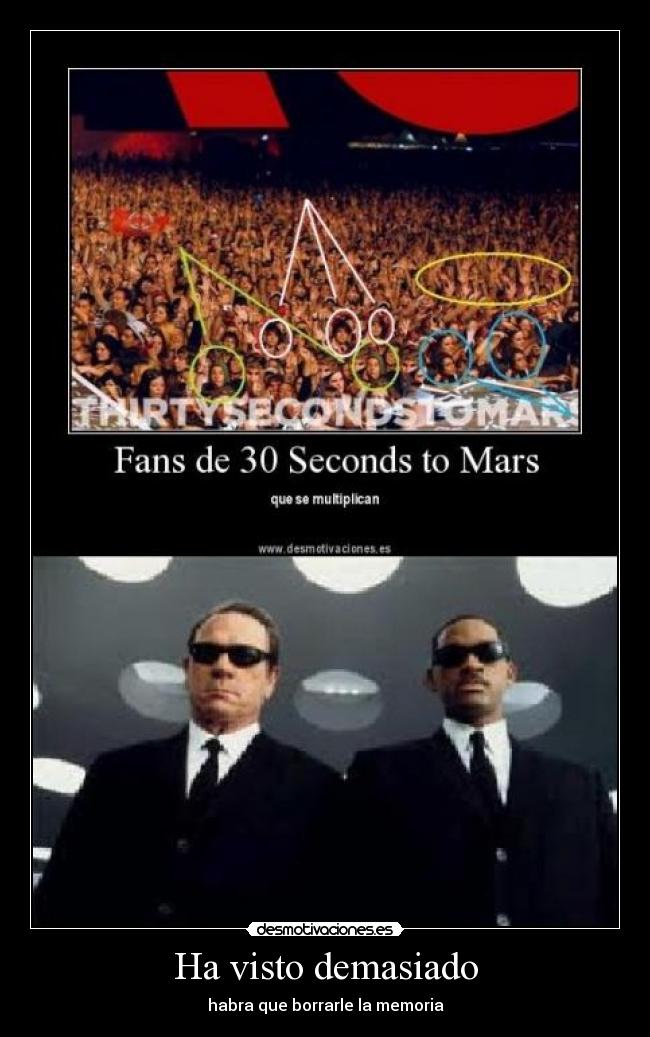 Ha visto demasiado - habra que borrarle la memoria