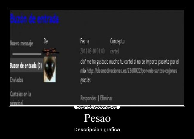 Pesao - Descripción grafica