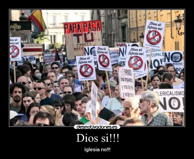 Dios si!!! -