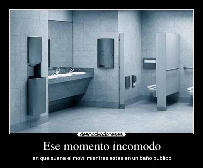 Ese momento incomodo - 