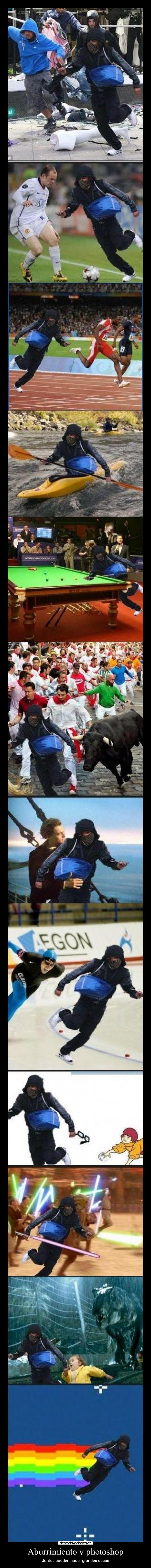 Aburrimiento y photoshop - Juntos pueden hacer grandes cosas