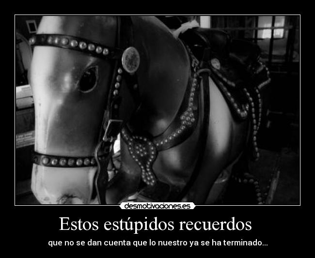 Estos estúpidos recuerdos -