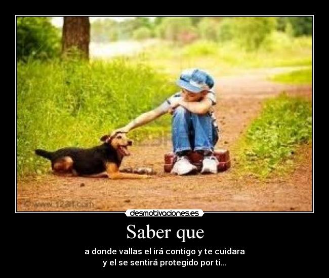 Saber que -