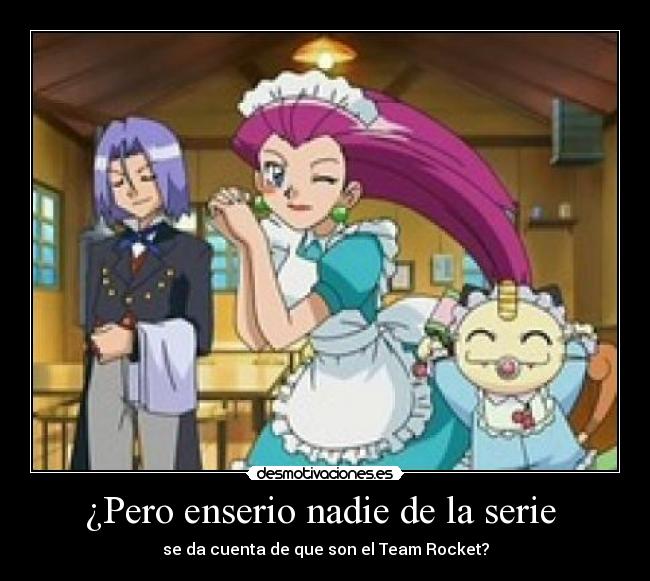 ¿Pero enserio nadie de la serie -