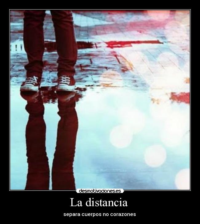 La distancia -