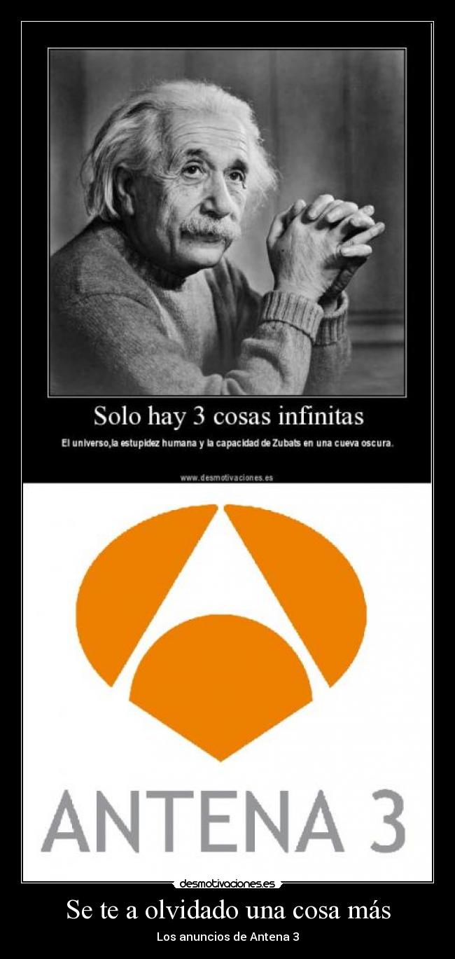 Se te a olvidado una cosa más - 