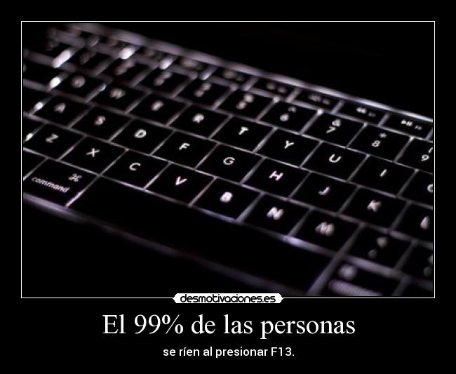 El 99% de las personas -