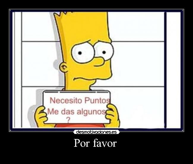 Por favor -