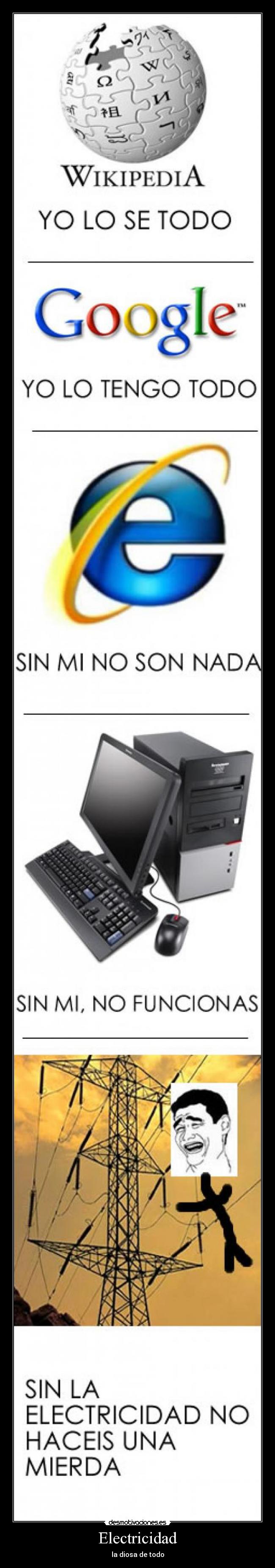 Electricidad - la diosa de todo