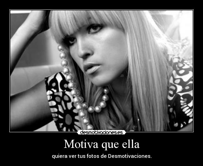 carteles ella perfil desmotivaciones