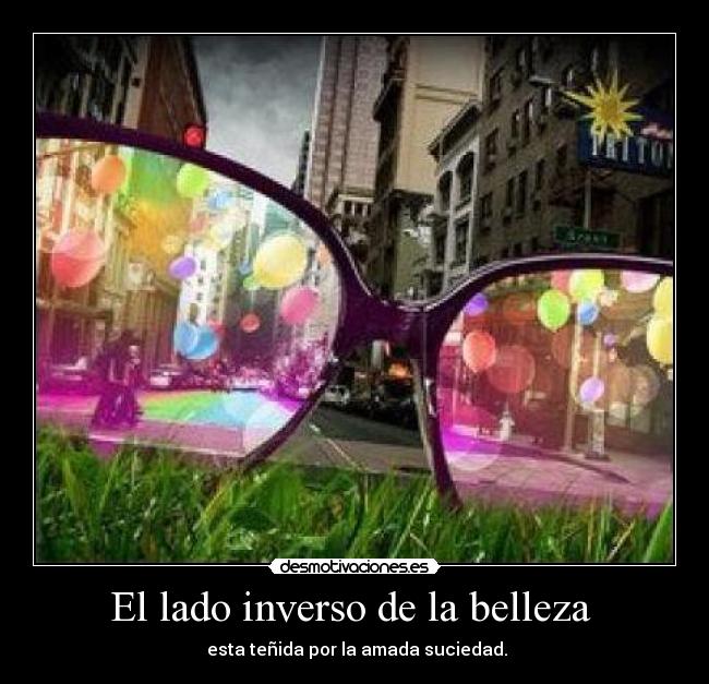 El lado inverso de la belleza -
