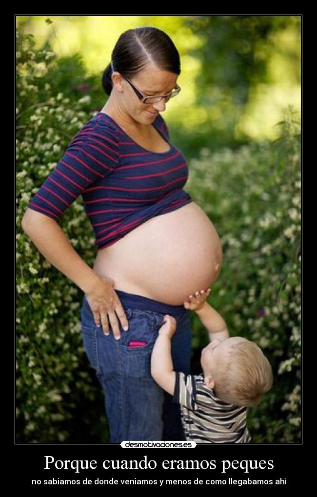 Porque cuando eramos peques -