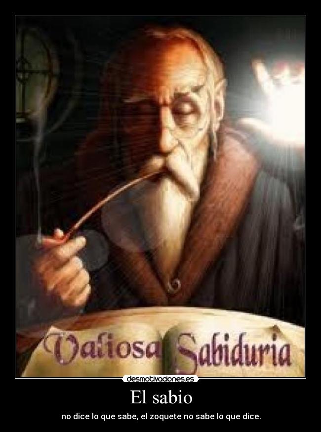 El sabio -