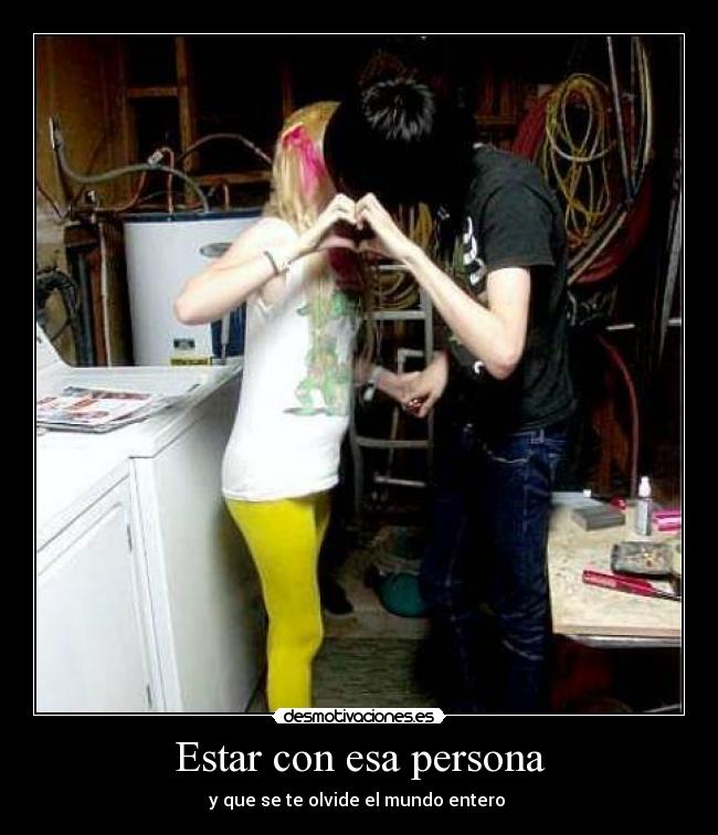 Estar con esa persona - 