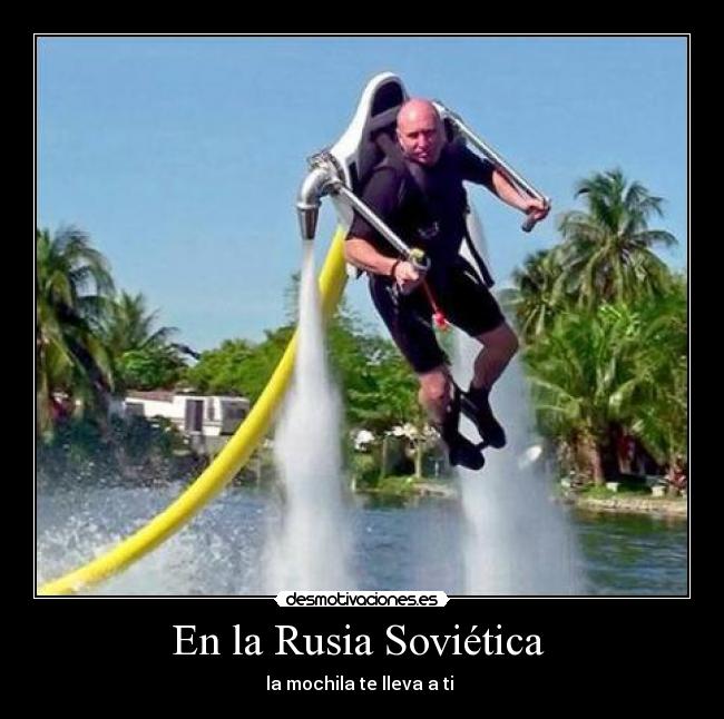 En la Rusia Soviética - la mochila te lleva a ti