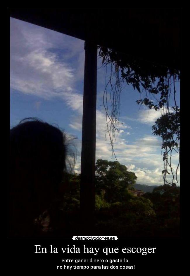 En la vida hay que escoger - 