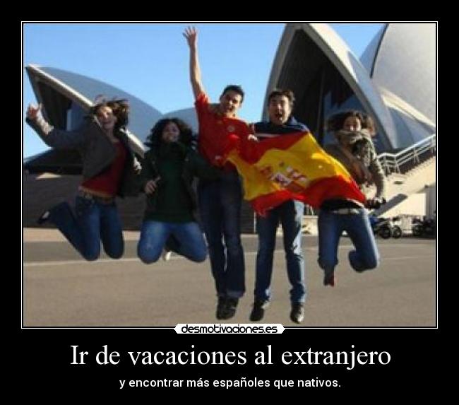 Ir de vacaciones al extranjero -