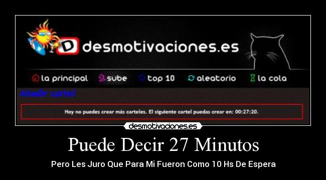 Puede Decir 27 Minutos -