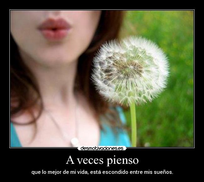 A veces pienso - 
