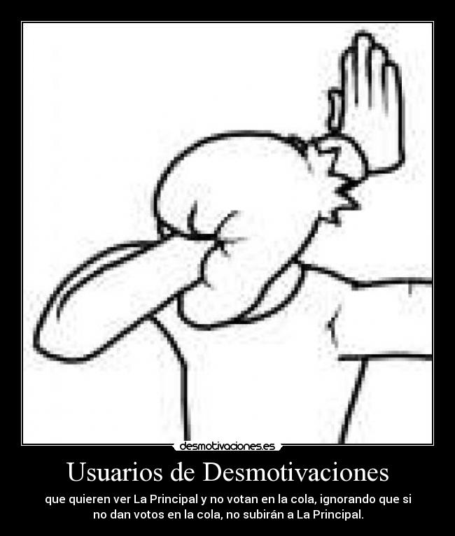 Usuarios de Desmotivaciones - 