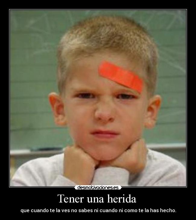 carteles heridas desmotivaciones