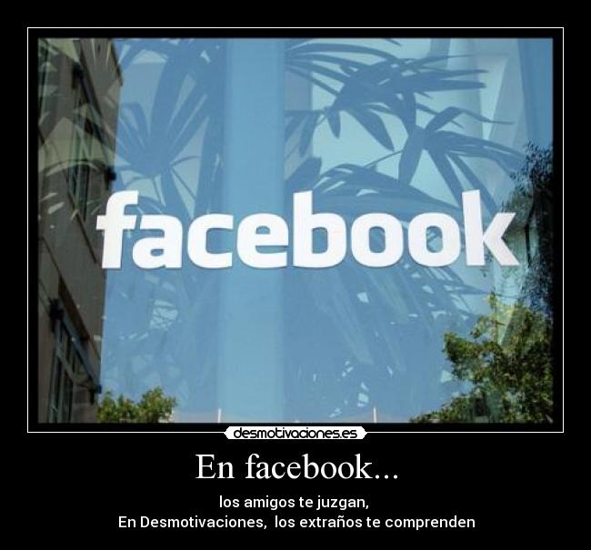 En facebook... -