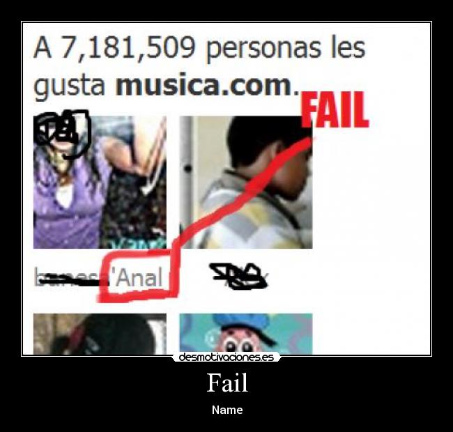 carteles fail nombres musica todo desmotivaciones