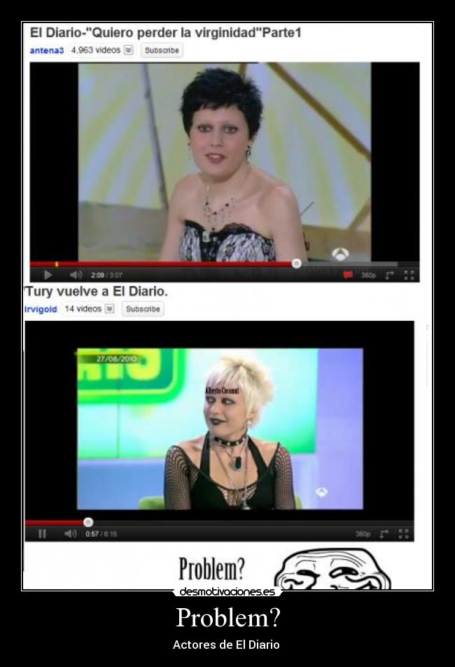 carteles television fake mentira mujer chicas diario troll problem desmotivaciones