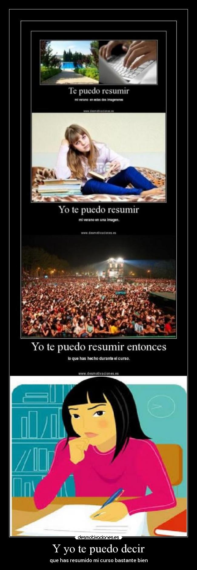 Y yo te puedo decir - 