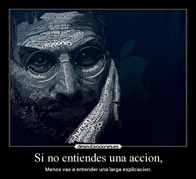 carteles accion explicacion desmotivaciones